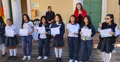 Noticia: Reconocimiento a docentes y estudiantes de la I.E.M. Pedagógico en el Día Internacional de las Niñas en las TIC