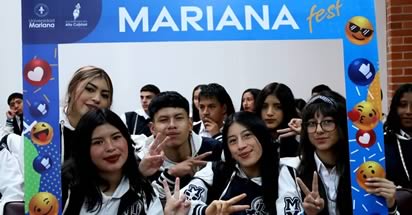 Noticia: Universidad Mariana abrió sus puertas en el Mariana Fest: Feria de Colegios 2025
