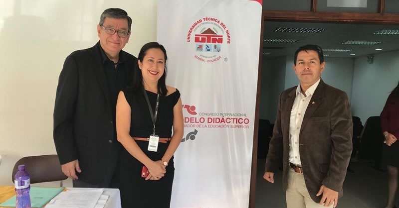 DOCENTE  INVESTIGADOR PRESENTÓ CONFERENCIA EN CONGRESO INTERNACIONAL EN ECUADOR
