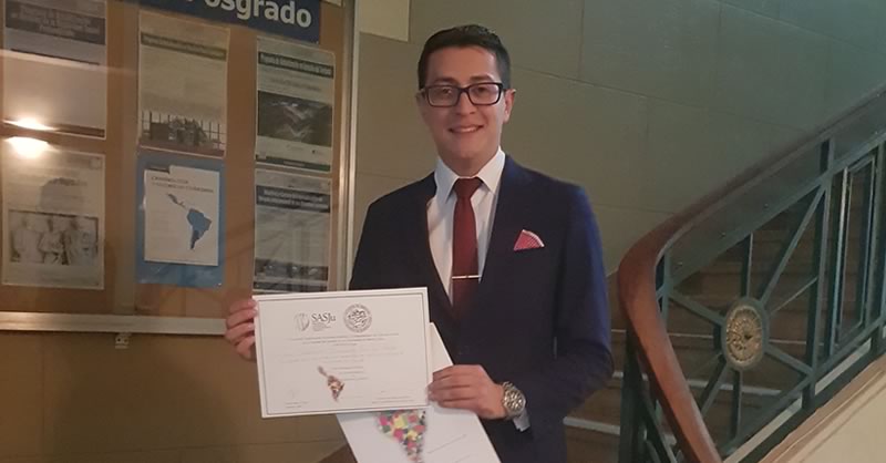 MAESTRANTE LLEVÓ PONENCIA A CONGRESO DE SOCIOLOGÍA JURÍDICA EN ARGENTINA