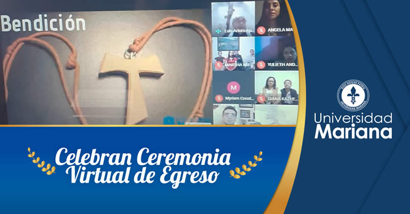 ESTUDIANTES DEL PROGRAMA DE DERECHO CELEBRAN CEREMONIA VIRTUAL DE EGRESO
