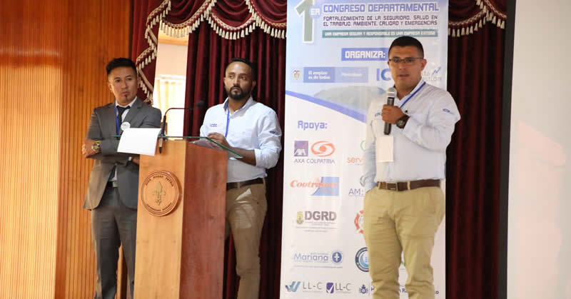 PRIMER CONGRESO DEPARTAMENTAL DE SEGURIDAD Y SALUD EN EL TRABAJO
