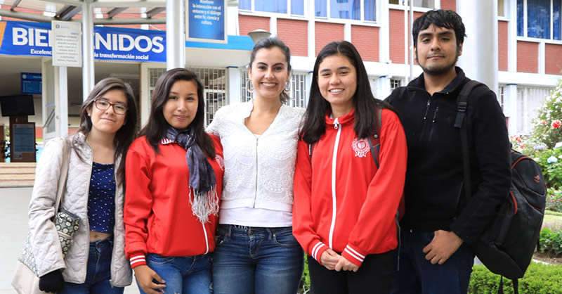 BIENVENIDOS ESTUDIANTES DE INTERCAMBIO DE LA UNIVERSIDAD CÉSAR VALLEJO DE PERÚ