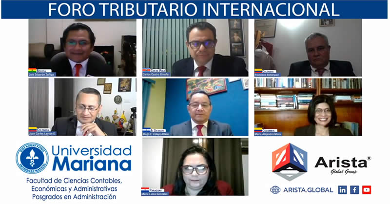 POSGRADOS EN ADMINISTRACIÓN LIDERARON EL I FORO TRIBUTARIO INTERNACIONAL