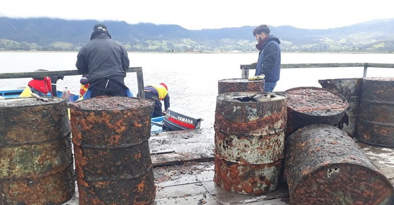 PROGRAMA INGENIERÍA AMBIENTAL APOYA PRIMERA LIMPIEZA SUBACUÁTICA EN LA COCHA