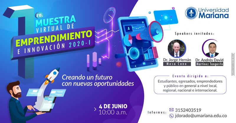 SE REALIZARÁ LA I MUESTRA VIRTUAL DE EMPRENDIMIENTO E INNOVACIÓN