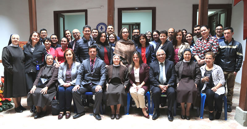 BENDICIÓN A INSTALACIONES REMODELADAS DE LA UNIDAD ACADÉMICA DE PROYECCIÓN SOCIAL