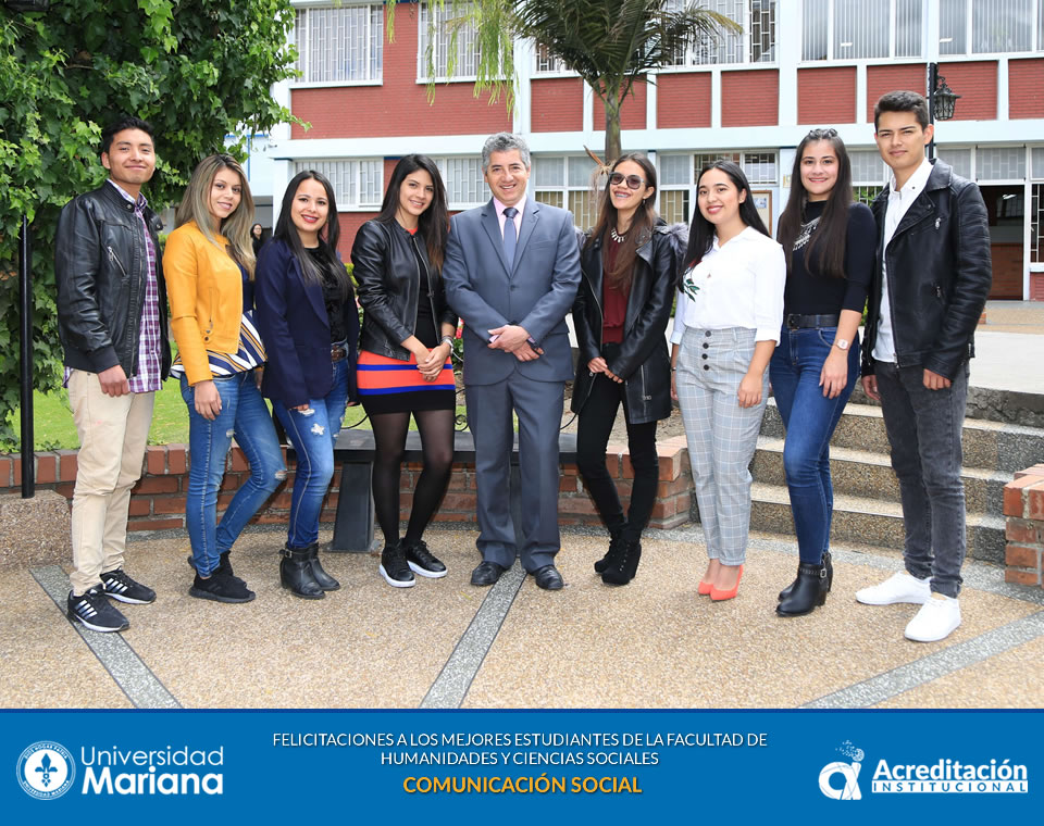 RECONOCIMIENTO ACADÉMICO A ESTUDIANTES DESTACADOS DE LA UNIVERSIDAD MARIANA