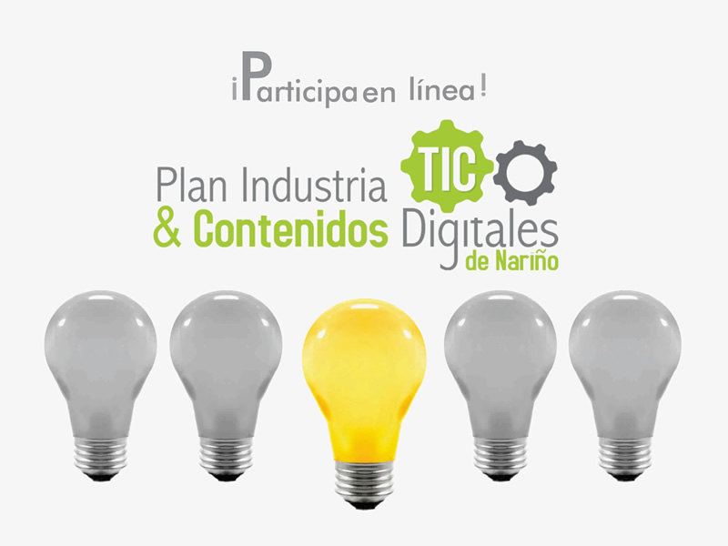 Plan Industria TIC y Contenidos Digitales en Nariño