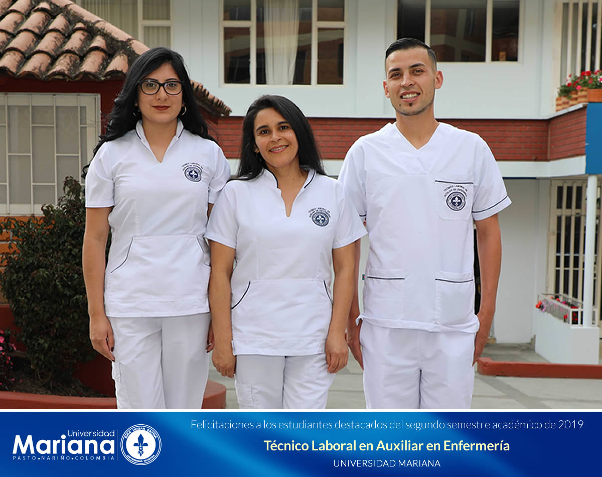 RECONOCIMIENTO ACADÉMICO A ESTUDIANTES DESTACADOS DE LA UNIVERSIDAD MARIANA - SEGUNDO SEMESTRE DE 2019