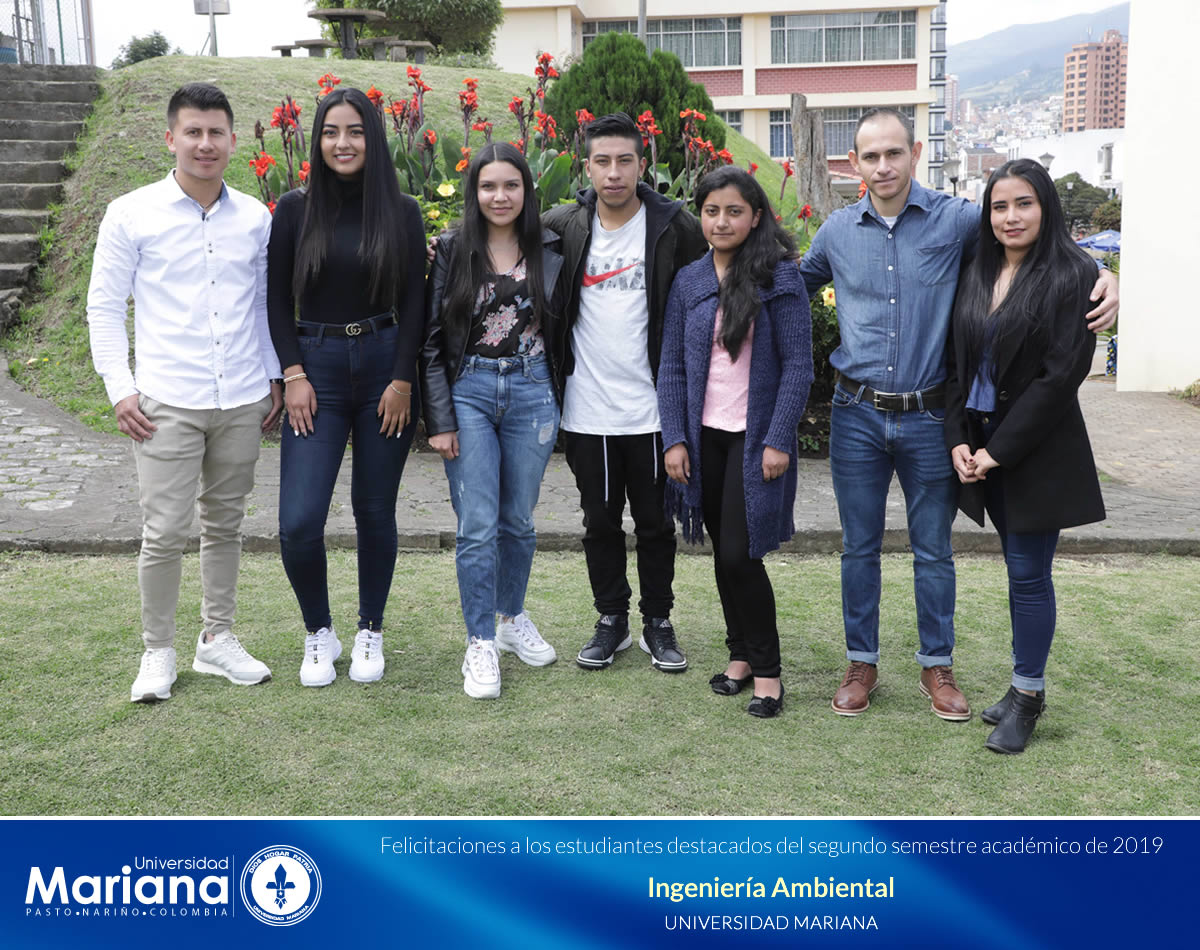 RECONOCIMIENTO ACADÉMICO A ESTUDIANTES DESTACADOS DE LA UNIVERSIDAD MARIANA - SEGUNDO SEMESTRE DE 2019