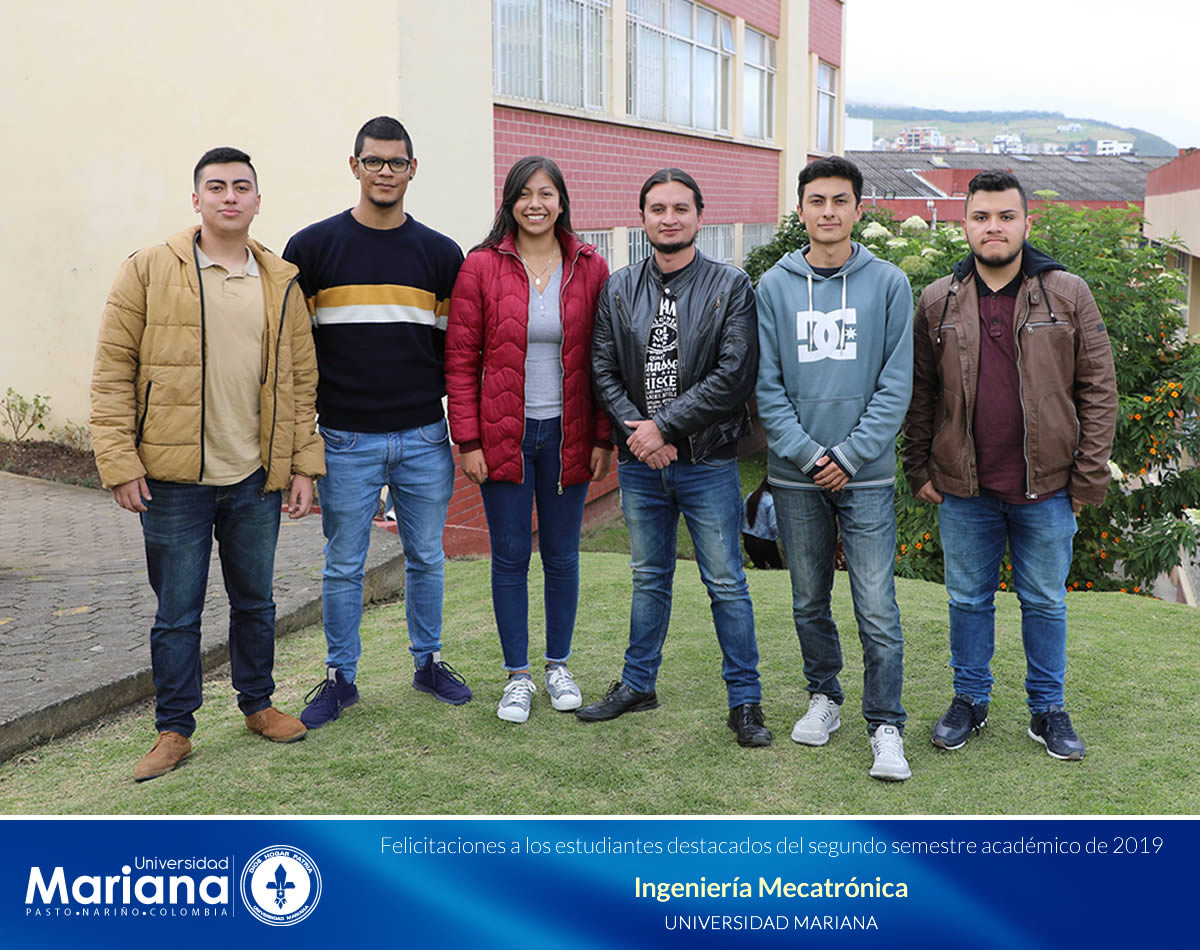 RECONOCIMIENTO ACADÉMICO A ESTUDIANTES DESTACADOS DE LA UNIVERSIDAD MARIANA - SEGUNDO SEMESTRE DE 2019