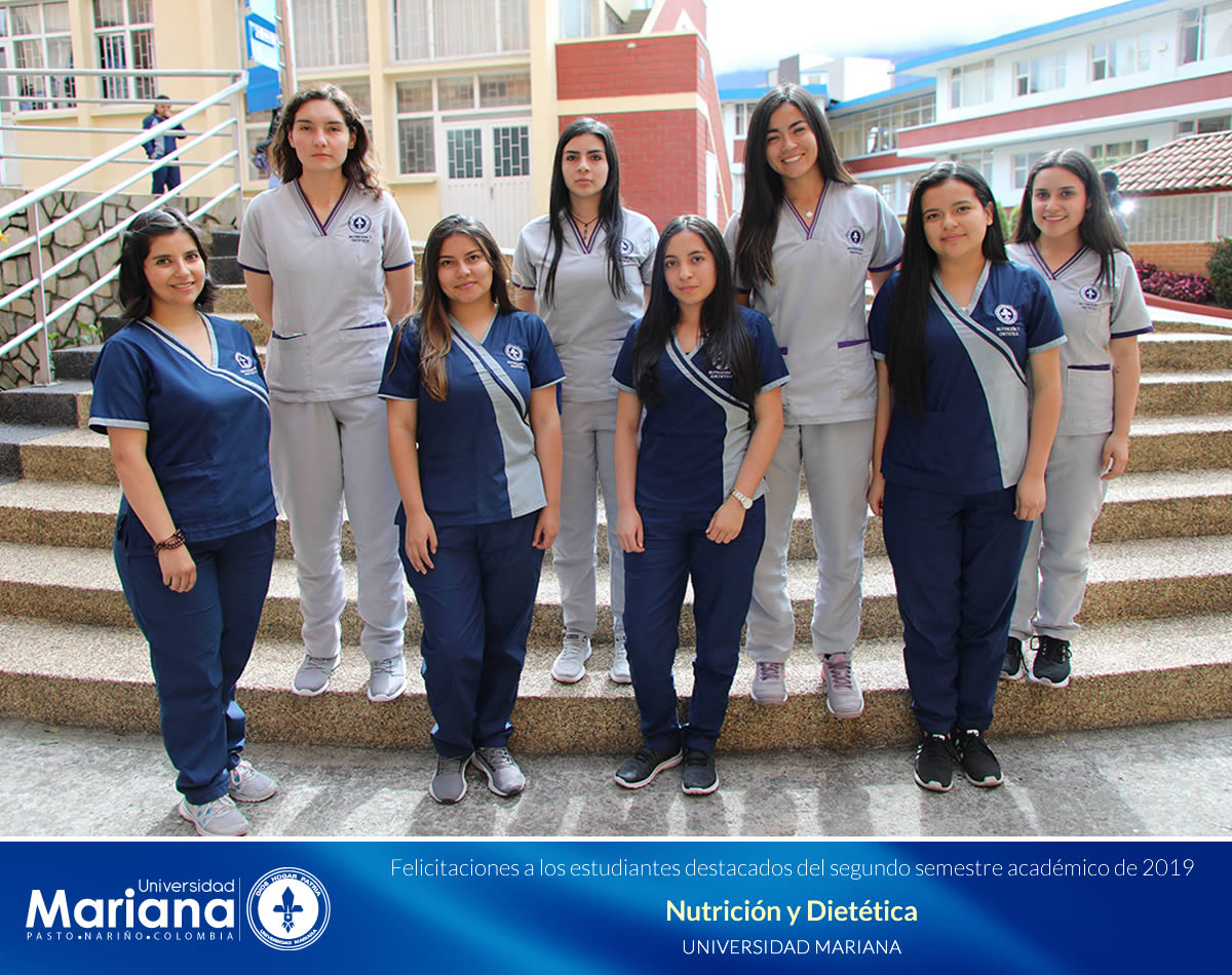 RECONOCIMIENTO ACADÉMICO A ESTUDIANTES DESTACADOS DE LA UNIVERSIDAD MARIANA - SEGUNDO SEMESTRE DE 2019
