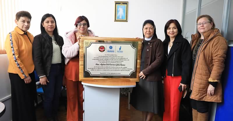 UNIVERSIDAD MARIANA RECIBE RECONOCIMIENTO POR PARTE DE LA UNIVERSIDAD LIBRE