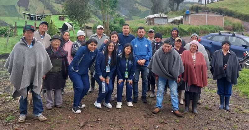 ESTUDIANTES DE NUTRICIÓN Y DIETÉTICA SE SUMAN A PROYECTO “TRANSFORMACIÓN TERRITORIAL, RESILIENCIA Y SOSTENIBILIDAD”