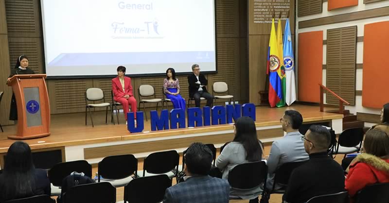 NUEVOS INTEGRANTES DE LA FAMILIA UNIVERSITARIA MARIANA PARTICIPARON DE JORNADA DE INDUCCIÓN