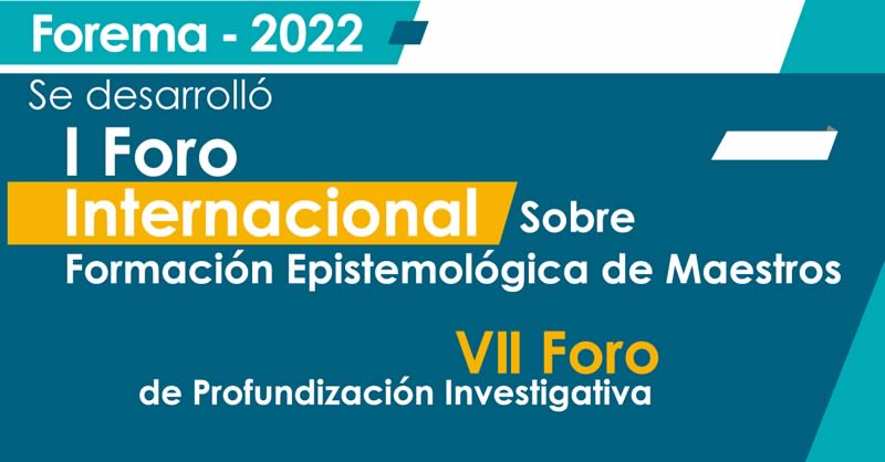 DOCENTES DE LA MAESTRÍA EN PEDAGOGÍA PARTICIPARON EN FORO INTERNACIONAL
