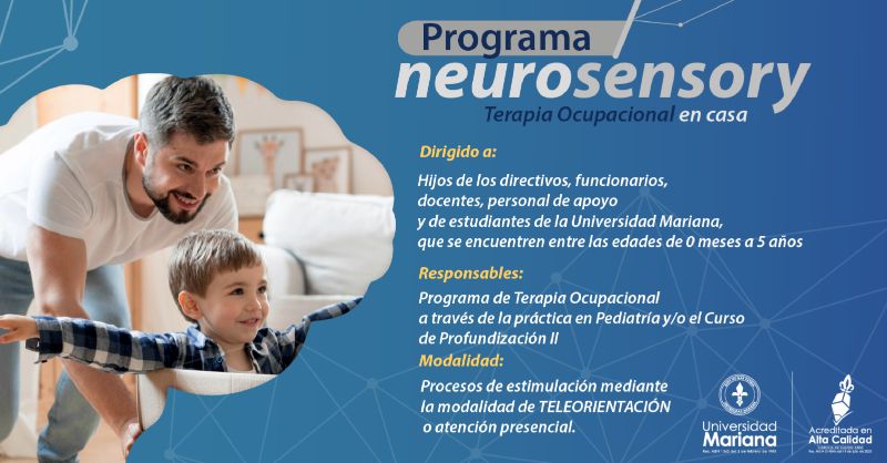 INSCRIPCIONES ABIERTAS PARA EL PROGRAMA NEUROSENSORY