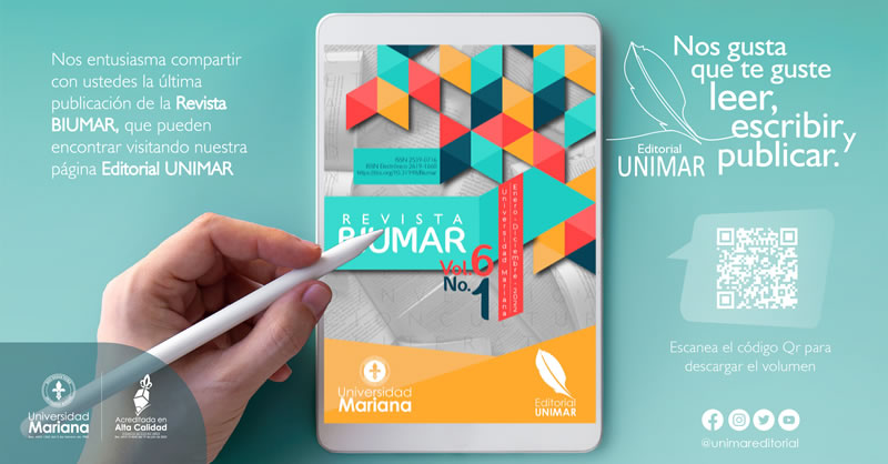 SE PUBLICÓ REVISTA BIUMAR VOL.6 NO.1