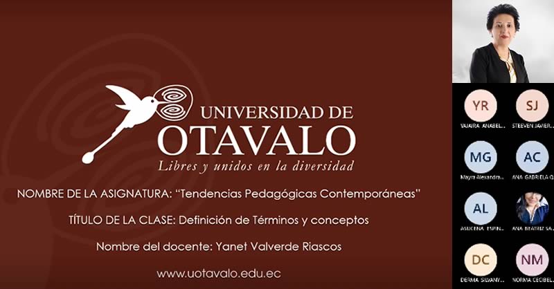 DOCENTE DE LA MAESTRÍA EN PEDAGOGÍA APOYA PROCESOS FORMATIVOS EN EL EXTERIOR