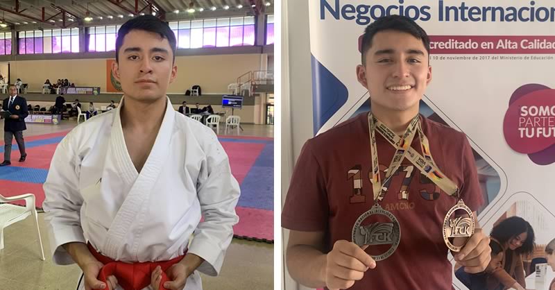 ESTUDIANTE DE ADMINISTRACIÓN DE NEGOCIOS INTERNACIONALES SE DESTACÓ EN CAMPEONATO NACIONAL INTERLIGAS