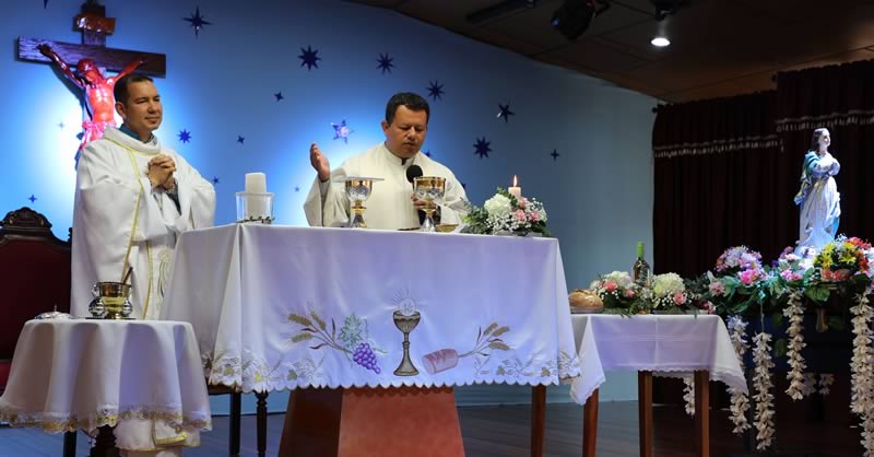 COMUNIDAD MARIANA CELEBRÓ LA SOLEMNIDAD DE LA INMACULADA CONCEPCIÓN