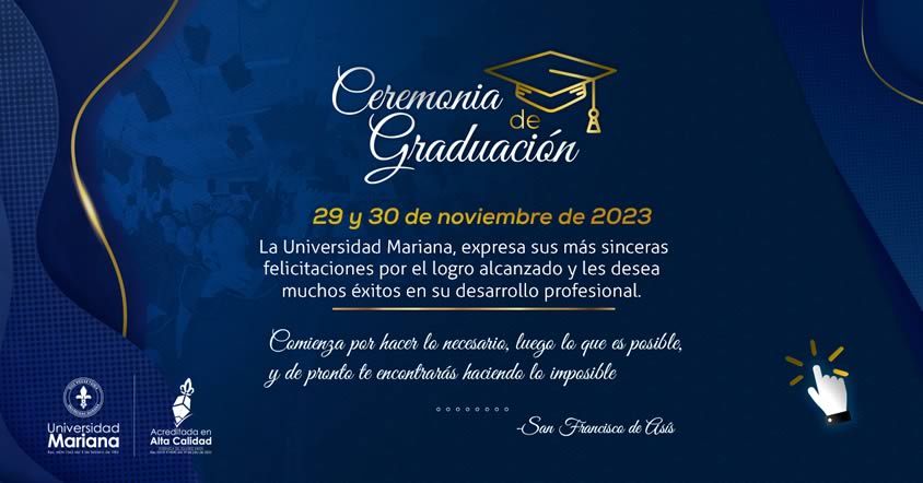 Universidad Mariana - Inscripciones abiertas