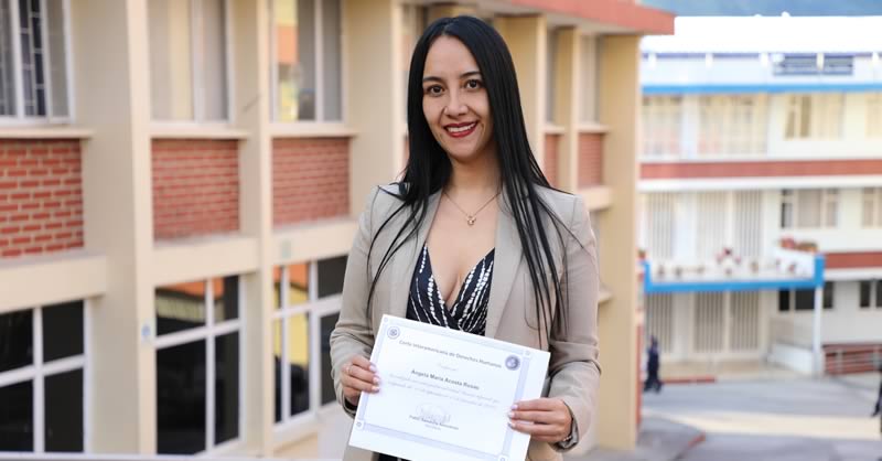 PROFESORA DE POSGRADOS DE LA FACULTAD DE HUMANIDADES Y CIENCIAS SOCIALES FORTALECE SUS COMPETENCIAS EN LA CORTE INTERAMERICANA DE DERECHOS HUMANOS