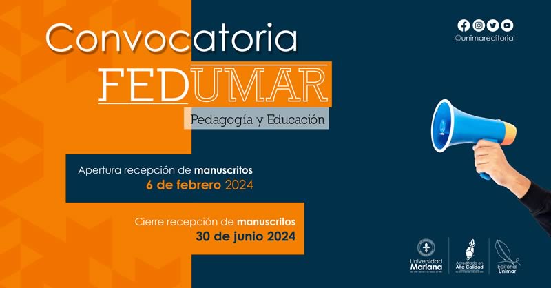 CONVOCATORIA PARA PUBLICACIÓN DE ARTÍCULOS EN LA REVISTA FEDUMAR