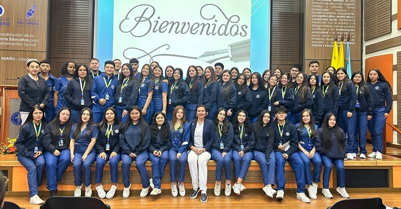 ASÍ SE DESARROLLÓ LA JORNADA DE BIENVENIDA A ESTUDIANTES DE PRIMER SEMESTRE DE ENFERMERÍA