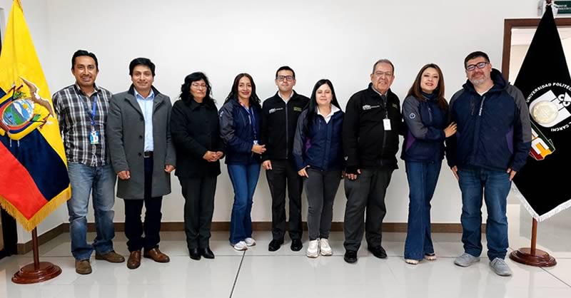 REPRESENTANTES DE LA FACULTAD DE EDUCACIÓN VISITARON LA UNIVERSIDAD POLITÉCNICA DEL CARCHI EN ECUADOR
