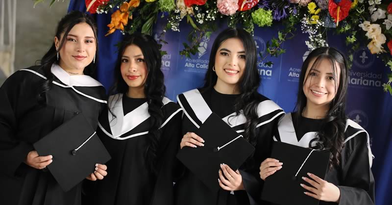 UNIVERSIDAD MARIANA OTORGA TÍTULOS A GRADUADOS DE PREGRADO Y POSGRADO EN DIVERSOS PROGRAMAS