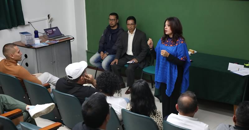 NORMALISTAS DEL HUILA VISITARON LA UNIVERSIDAD MARIANA