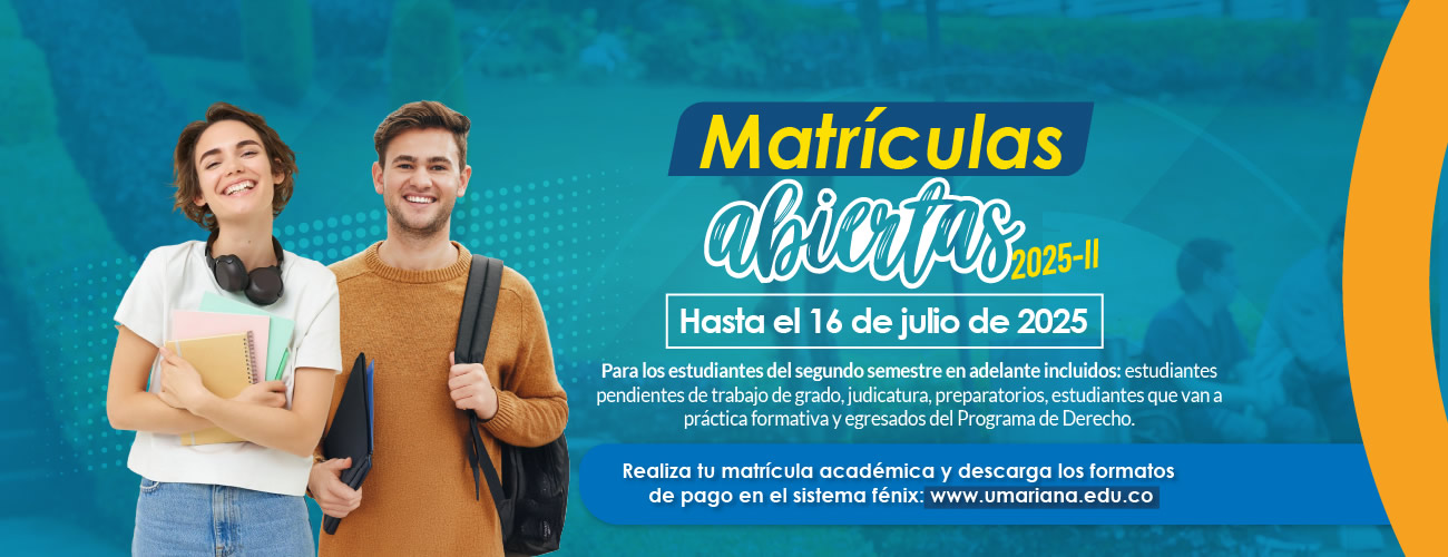Inscripciones Abiertas - Universidad Mariana