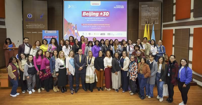 NARIÑO CONMEMORÓ LOS 30 AÑOS DE LA PLATAFORMA DE ACCIÓN DE BEIJING CON UN LLAMADO A LA ACCIÓN COLECTIVA POR LA IGUALDAD DE GÉNERO