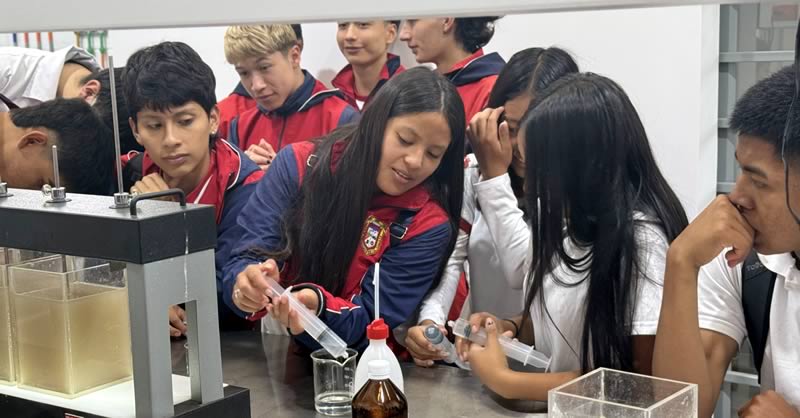 ESTUDIANTES DE BACHILLERATO PARTICIPARON EN BOOTCAMP DEL PROGRAMA DE INGENIERÍA AMBIENTAL
