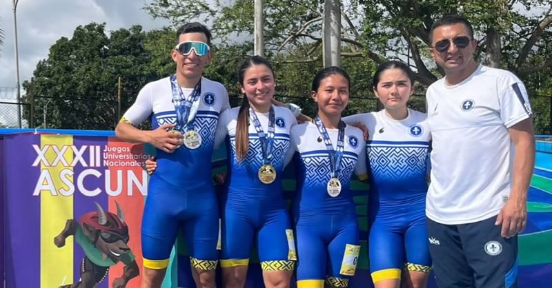 JÓVENES DEPORTISTAS DE LA UNIVERSIDAD MARIANA SE DESTACAN EN LOS JUEGOS UNIVERSITARIOS NACIONALES