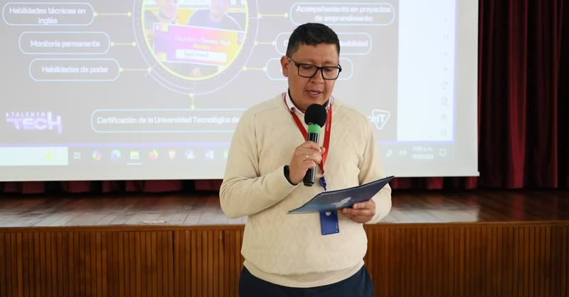 EN LA UNIVERSIDAD MARIANA SE SOCIALIZÓ CONVOCATORIA DEL PROGRAMA TALENTO TECH