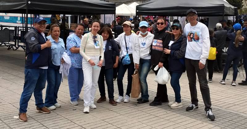 UNIVERSIDAD MARIANA PARTICIPÓ EN LA XI JORNADA “PIES EN LA CALLE, CORAZÓN EN EL CIELO”