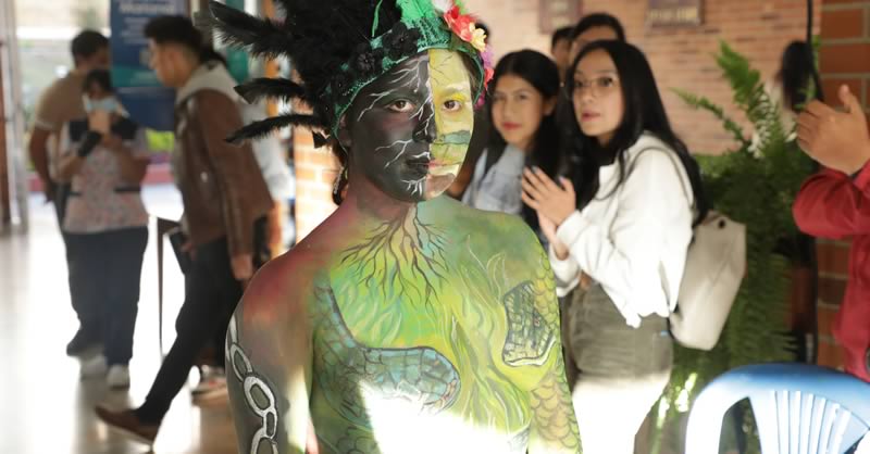 EL CUERPO COMO LIENZO DE ARTE: UNIVERSIDAD MARIANA PRESENTA MUESTRA DE BODY PAINT INSPIRADA EN LA VORÁGINE