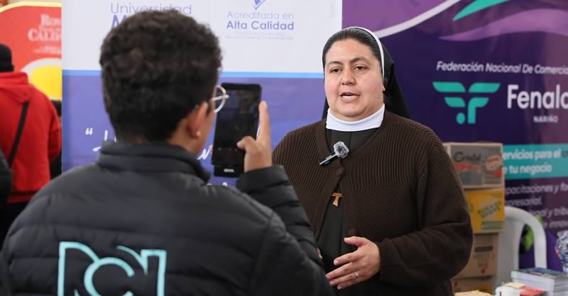 UNIVERSIDAD MARIANA ANUNCIA CONVENIO CON FENALCO NARIÑO EN LA FERIA DEL TENDERO 2025