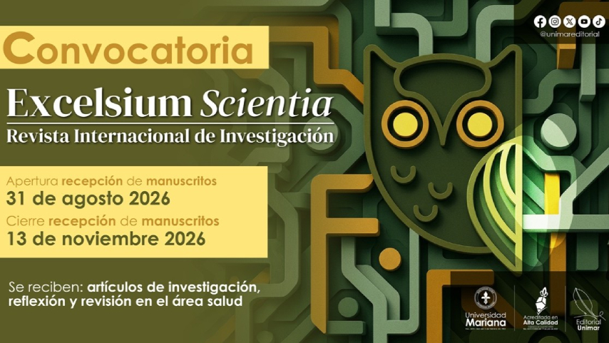 Convocatoria segundo semestre 2026 - Revista Excelsium Scientia: Revista Internacional de Investigación