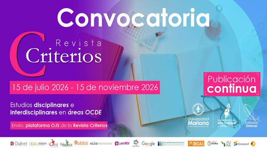 Convocatoria de artículos 2da cohorte 2026