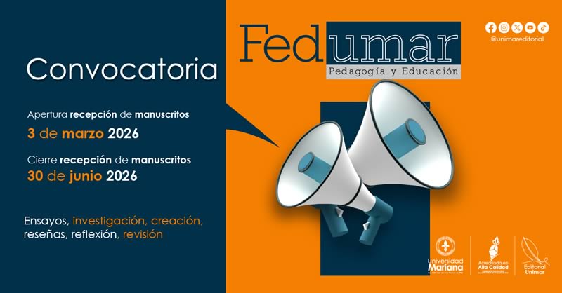 CONVOCATORIA PARA PUBLICACIÓN EN LA REVISTA FEDUMAR