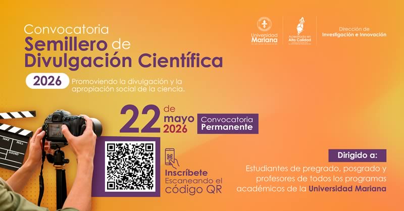 SEMILLERO DE DIVULGACIÓN CIENTÍFICA 2026