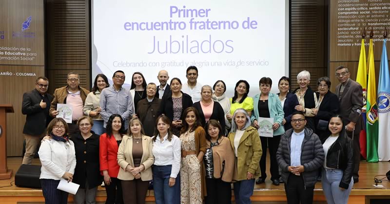 UNIVERSIDAD MARIANA FORTALECE VÍNCULOS CON SUS JUBILADOS MEDIANTE ENCUENTRO DE RECONOCIMIENTO Y FRATERNIDAD