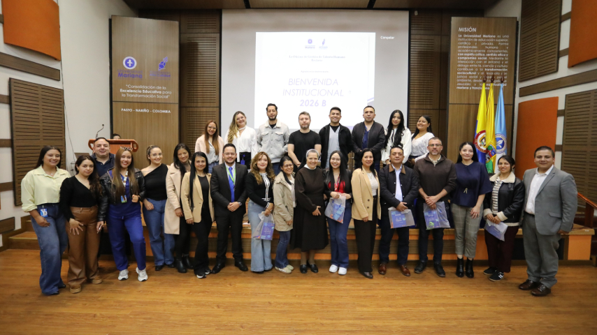Universidad Mariana dio la bienvenida a sus nuevos colaboradores