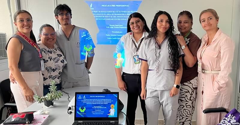 ESTUDIANTES DE NUTRICIÓN Y DIETÉTICA FORTALECEN SU FORMACIÓN PROFESIONAL MEDIANTE PRÁCTICA EN EL ICBF PEREIRA