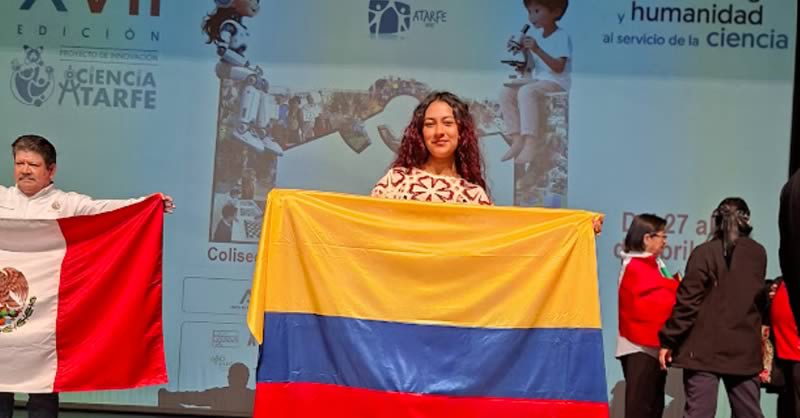 ESTUDIANTE DE CONTADURÍA PÚBLICA OBTIENE RECONOCIMIENTO INTERNACIONAL EN FERIA CIENTÍFICA REALIZADA EN ESPAÑA