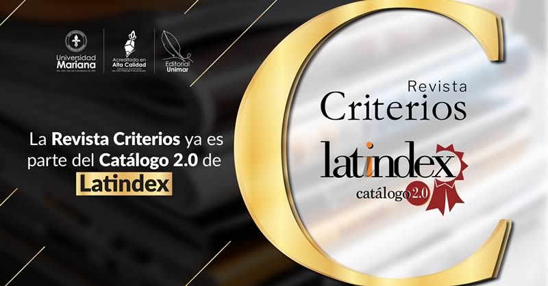 LA REVISTA CRITERIOS INGRESA AL CATÁLOGO 2.0 DE LATINDEX